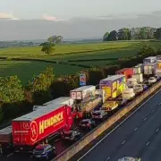 M6 Stoke Traffic Live: Huge Queues After Crash, Firefighters on Scene
