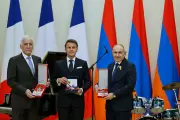 Macron Sings Classic Ballads at State Dinner in Armenia