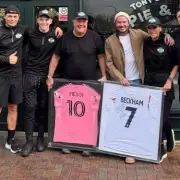 Man Samples David Beckham's Favourite Pie Shop and Gives One-Word Verdict