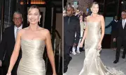 Margot Robbie Stuns in Gold Chanel Gown at 2026 Met Gala