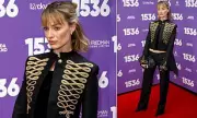 Margot Robbie Stuns in Military Jacket at 1536 West End Opening Night
