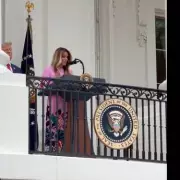 Melania Trump Interrupts White House Picnic with Foster Care Bill News