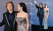 Mick Jagger, 82, Jokes with Fiancée Melanie Hamrick at NYC Ballet Gala