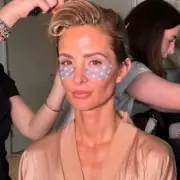 Millie Mackintosh Uses Hailey Bieber's £25 Eye Patches for BAFTA Prep