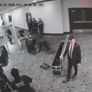 New CCTV Shows Moment Gunman Stormed White House Press Dinner