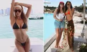 Olivia Attwood, Stacey Solomon, Rochelle Humes Party in Miami Yacht Trip