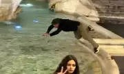 Outrage in Italy After Tourist Swims in Trevi Fountain, Fined Only €500