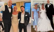 Paris Fury Stuns in Gold Gown at Daughter Venezuela's Wedding Reception