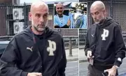 Pep Guardiola seen in Manchester after reports he will leave City