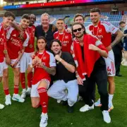 Piers Morgan Slammed for Crashing Arsenal's Title Party, Called 'New Salt Bae'