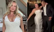 Plus-Sized Model Riley Hemson Flaunts Revealing Reception Dress After Wedding Gown Criticism