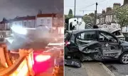 Police Chase Ends in Carnage as Fleeing Driver Smashes into Cars