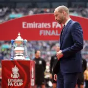 Prince William Meets FA Cup Final Teams on 20th Anniversary as FA Patron