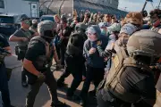 Protesters and ICE Agents Clash Outside New Jersey Detention Center