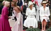Queen Camilla and Melania Trump's coordinated style steals show on state visit