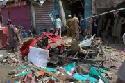 Rickshaw Bomb Kills Nine in Pakistan Market Attack