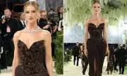 Rosie Huntington-Whiteley Stuns in Burberry at 2026 Met Gala