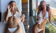Rosie Huntington-Whiteley Stuns in White Bikini During Brazil Trip Flashback