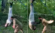 Russian Soldier Bound in Cling Film and Beaten by Commander in Horrific Video