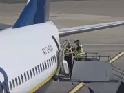 Ryanair flight met by police at Edinburgh after passenger disruption