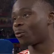 Saka Jokes About Missing Celebrations After Sending Arsenal to UCL Final
