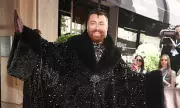 Sam Smith Stuns in Bejewelled Coat Gown at 2026 Met Gala