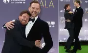 Sam Thompson and Tom Hiddleston Reunite at Soccer Aid Gala