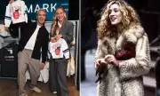 Sarah Jessica Parker Celebrates Primark Opening in NYC with Andy Cohen