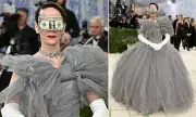 Sarah Paulson Sparks Backlash with Dollar Bill Mask at 2026 Met Gala