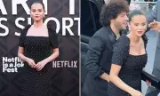 Selena Gomez and Benny Blanco Attend Martin Short's Netflix Doc Premiere in LA