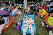 Seoul's Han River Nap Competition Highlights Sleep Importance