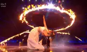 Simon Cowell Left Terrified by Death-Defying Act on Britain's Got Talent Final