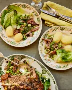 Spring Lamb and Vegetables: Three Italian-Inspired Recipes by Conor Gadd
