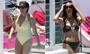 Stacey Solomon and Sister Jemma Stun in Swimwear During Miami PR Trip