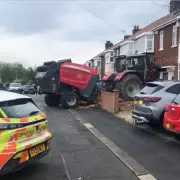 Stolen Tractor Rams Into Middlesbrough Home in Deliberate Attack