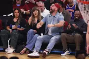 Taylor Swift and Travis Kelce Attend Cavs-Knicks Game 3 Courtside
