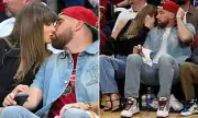Taylor Swift's £16k Look and Travis Kelce's Antics at Knicks Game