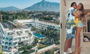 Teen Newlyweds Fury and Price Honeymoon at Secluded Spanish Resort
