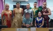 Thai Police in Drag Disguise Arrest Meth Dealer at Dance Festival