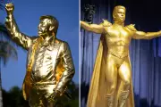 The Boys Creator Reacts to Trump's Gold Statue Resembling Show Scene
