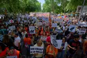 Thousands in Madrid protest soaring housing costs and rents