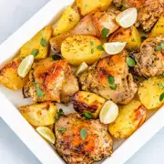 Tom Kerridge's Super Easy Lemon Chicken Traybake Ready in Under an Hour
