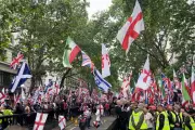 Tommy Robinson March and Pro-Palestine Rally Underway in London Amid Massive Police Operation