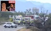 Truck driver dies saving couple from fiery EV crash in Arizona