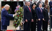 Trump Marks Memorial Day at Arlington Cemetery with Gabbard