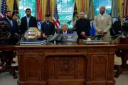 Trump Seeks UFC Fighter's Support for Iran War Stance: 'We're in Good Shape'