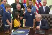 Trump Tells Young Volleyball Player 'Maybe Soccer Is Better'