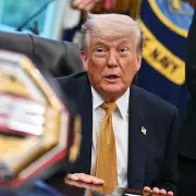 Trump Unveils Custom Belt for Historic UFC White House Event