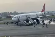 Turkish Airlines Plane Catches Fire on Landing in Kathmandu, All Safe