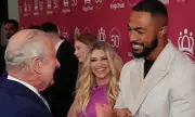 Tyler West Fist-Bumps King Charles for Fourth Time at Royal Albert Hall